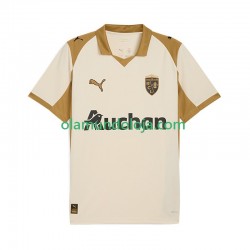 Camisola RC Lens Homem Equipamento Terceiro 2025-2026 Manga Curta